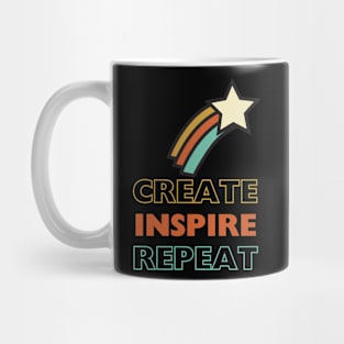 Create, Inspire, Repeat Mug